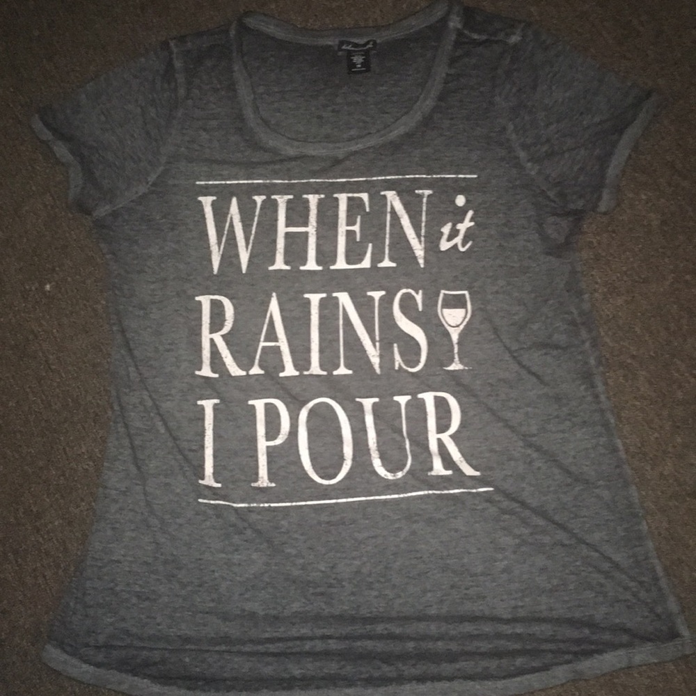 WHEN IT RAINS...GRAY
